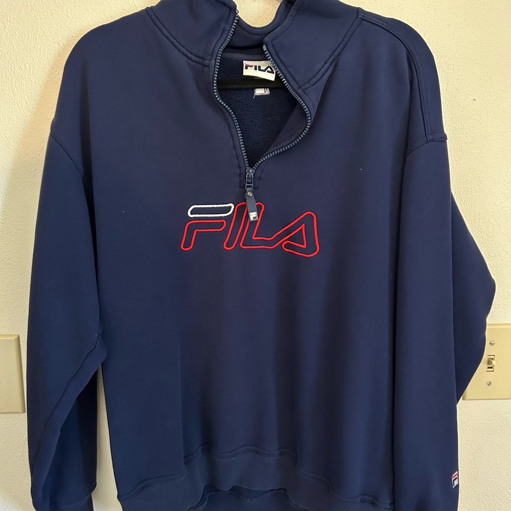Fila Men's Navy Sweater